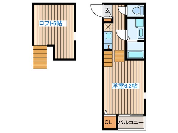 Blue　Reef　3号館の物件間取画像